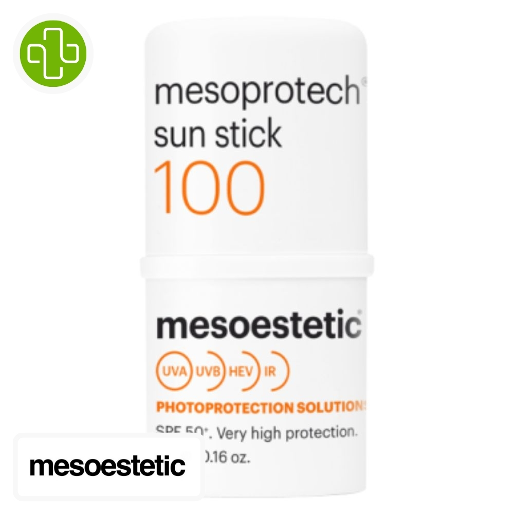 Mesoestetic mesoprotech sun protective 100 stick solaire réparateur spf50 - 4. 5g