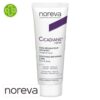 Produit de la marque Noreva Cicadiane Crème Réparatrice Apaisante - 40ml sur un fond blanc avec un logo Parachezvous et celui de de la marque Noreva