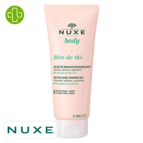 Nuxe Body Rêve de Thé Gelée de Douche Nettoyante Ressourçante - 200ml