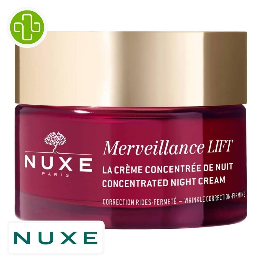 Nuxe Merveillance Lift La Creme Concentree De Nuit Rides Et Fermete 50ml