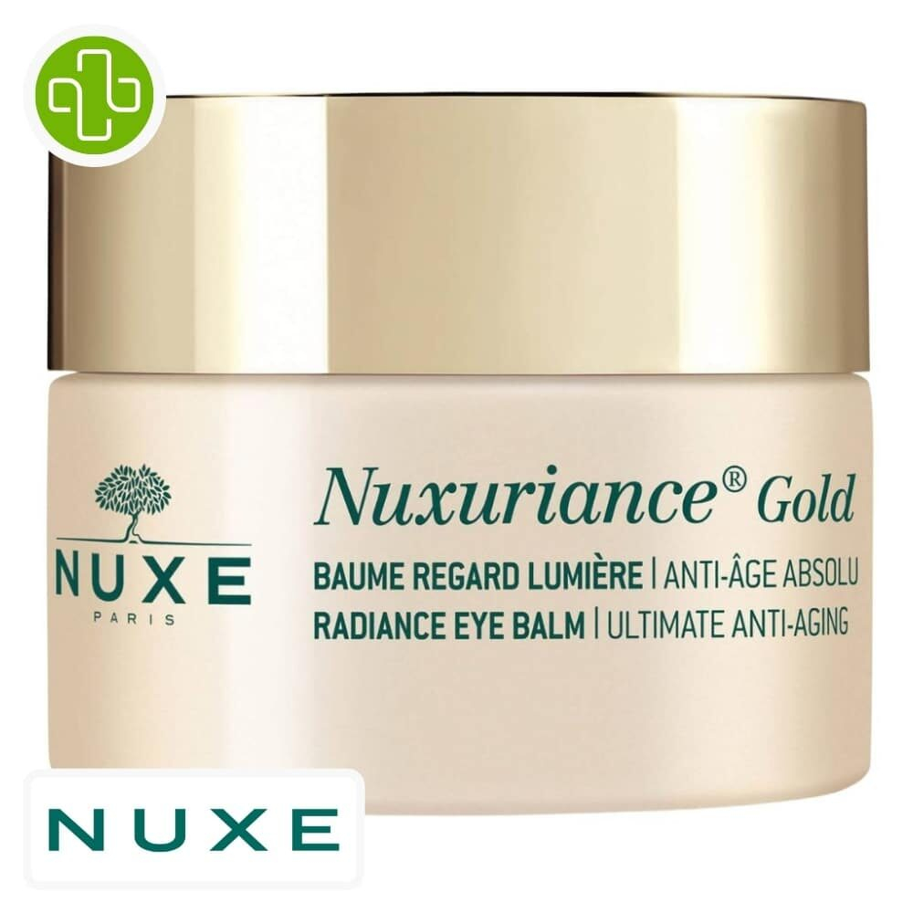 Nuxe Nuxuriance Gold Baume Regard Lumiere Anti Age Absolu 15ml