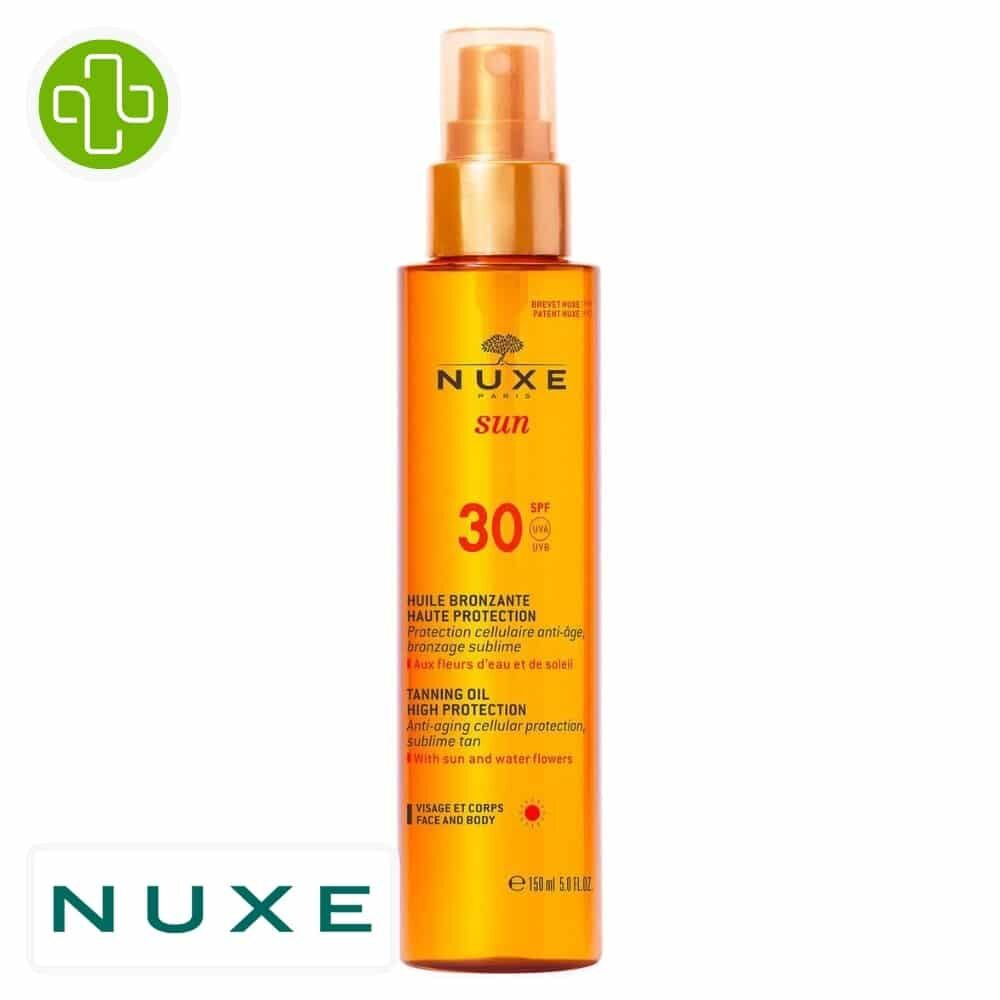 Nuxe Sun Huile Bronzante Spf30 150ml