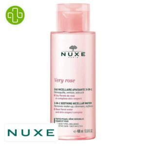 Nuxe Very Rose Eau Micellaire Apaisante 3en1 400ml