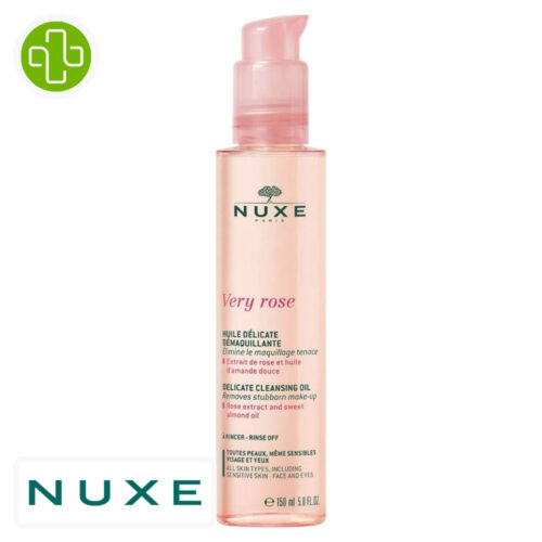 Nuxe Very Rose Huile Délicate Démaquillante - 150ml