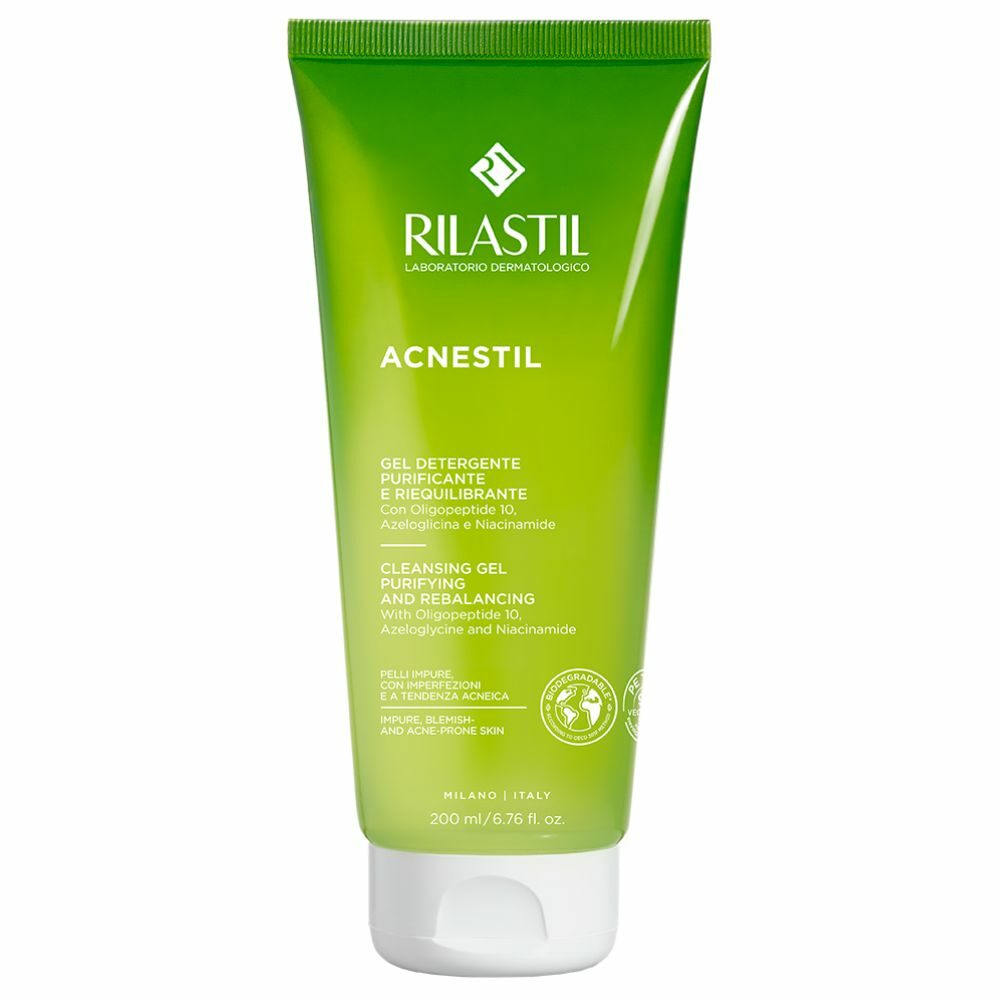 Rilastil acnestil gel nettoyant purifiant réequilibrant - 250ml