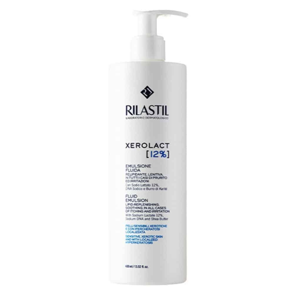 Rilastil Xerolact 12 Emulsion Fluide Relipidante Anti Irritations 400ml
