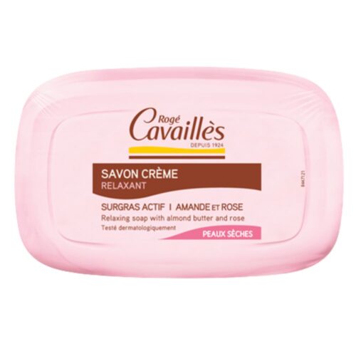 Rogé Cavaillès Savon Crème Relaxant Amande & Rose - 115g