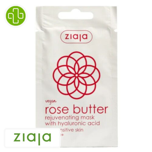 Ziaja Rose Butter Masque Rajeunissant à l'Acide Hyaluronique - 7ml