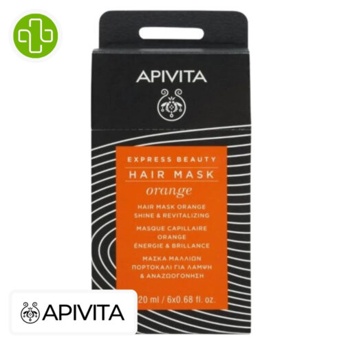 Apivita Express Beauty Masque Éclat Orange - 6x2x8ml