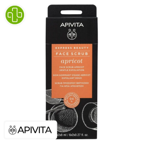 Apivita Express Beauty Masque Exfoliant Doux Abricot - 6x2x8ml