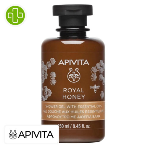 Apivita Gel-Douche Royal Honey Huiles Essentielles - 300ml