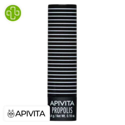 Apivita Lip Care Stick Protecteur Hydratant Lèvres Propolis - 4.4g