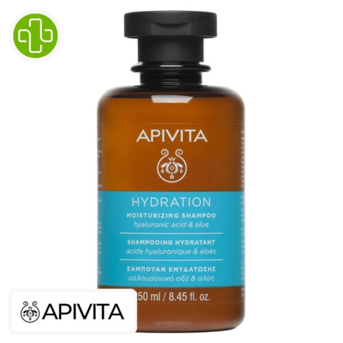 Apivita Shampooing Hydratant Acide Hyaluronique & Aloe - 250ml