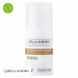 Bella Aurora Cc Creme Anti Taches Teinte Clair Spf50 30ml