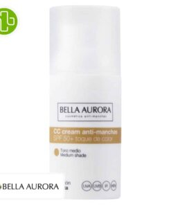 Bella Aurora Cc Creme Anti Taches Teinte Medium Spf50 30ml
