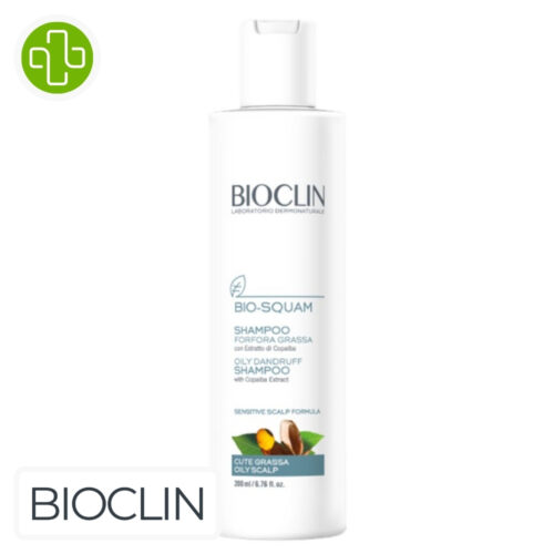Bioclin Bio-Squam Shampooing Anti-Pellicules Grasses - 200ml