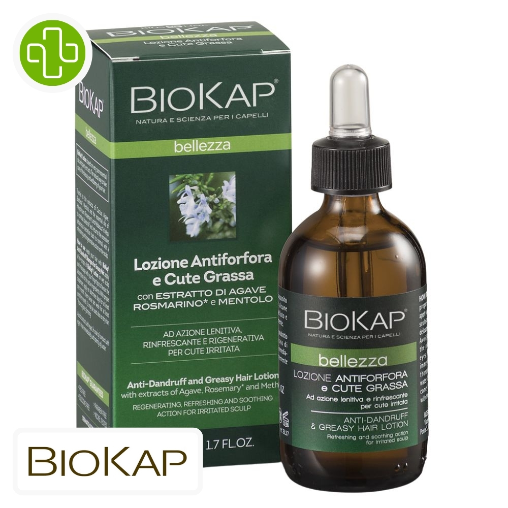 Biokap bellezza lotion anti-pelliculaire cheveux gras - 50ml