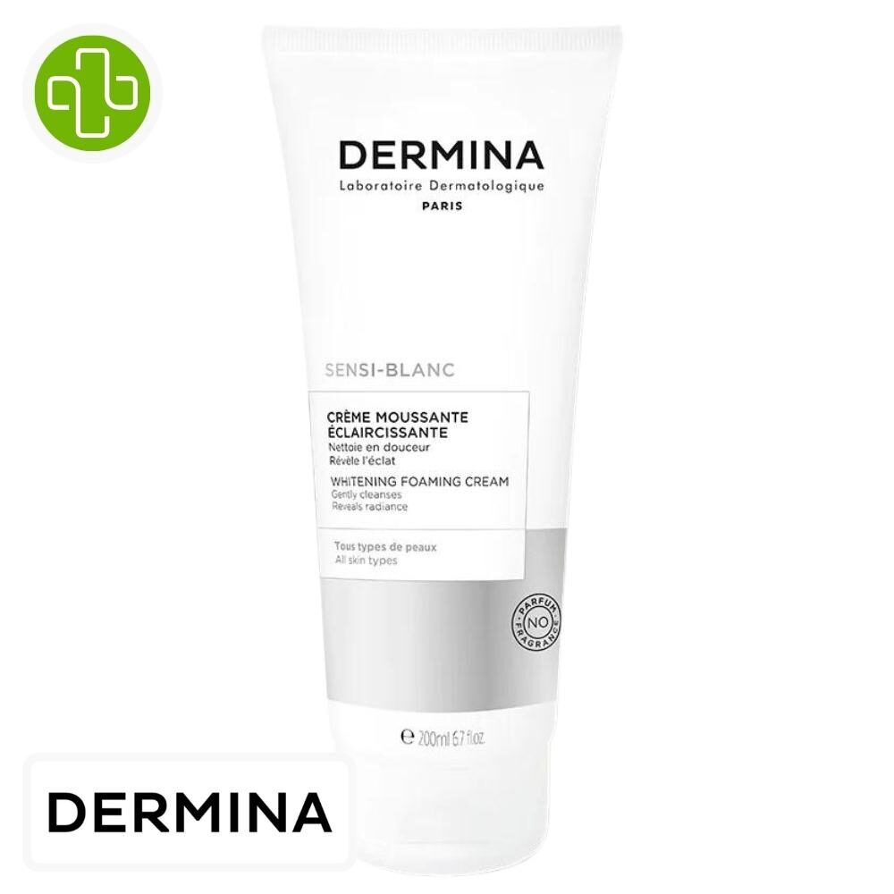 Dermina Sensi Blanc Creme Moussante Eclaircissante 100ml