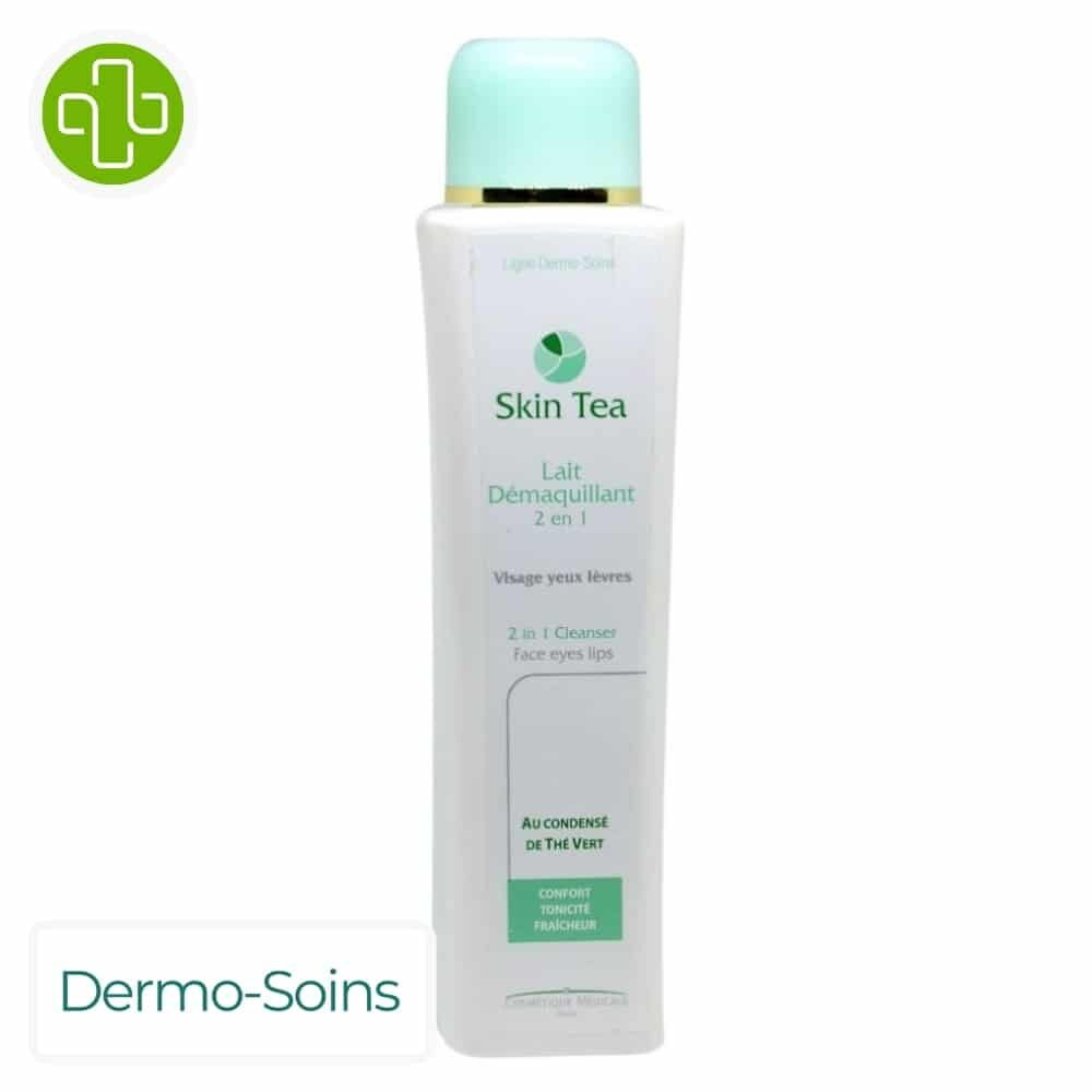 Dermo Soins Skin Tea Lait Demaquillant 2en1 200ml
