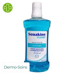 Dermo Soins Souakine Bain De Bouche Fluore 500ml