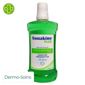 Dermo Soins Souakine Bain De Bouche Plus Chlorhexidine 012 500ml