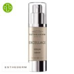 Produit de la marque Esthederm Excellage Sérum Densité Nutrition Éclat - 30ml sur un fond blanc avec un logo Parachezvous celui de de la marque Esthederm