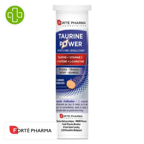 Forté Pharma Taurine Power - 15 comprimés