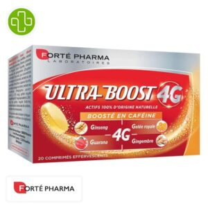 Forte Pharma Ultra Boost 4g Booster En Cafeine 20 Comprimes