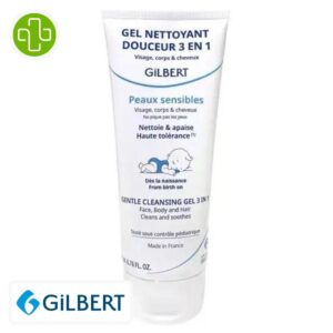 Gilbert Gel Nettoyant Douceur 3en1 200ml
