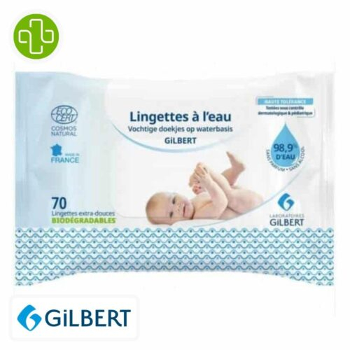 Gilbert Lingettes A L Eau 70u