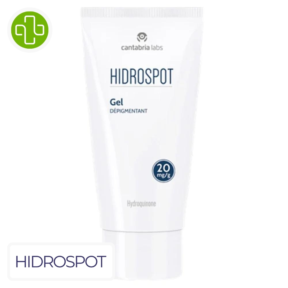 Hidrospot gel dépigmentant à l'hydroquinone 20mg/g - 30g