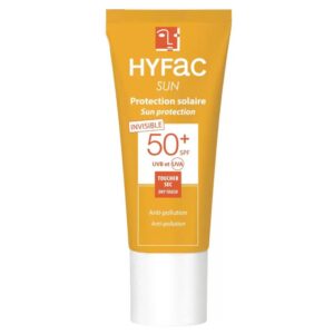 Hyfac Sun Écran Solaire Invisible Toucher Sec Spf50 - 40ml