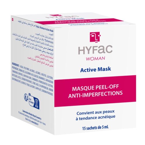 Hyfac Woman Active Masque Peel-Off Anti-Imperfections - 15 patchs