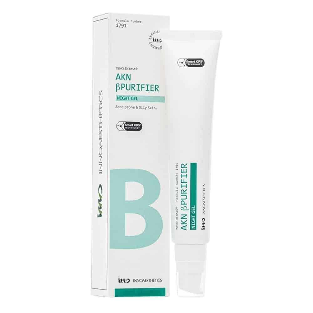 Innoaesthetics Akn B Gel De Nuit Purifiant 50g