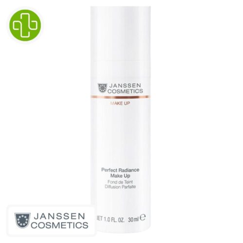 Produit de la marque Janssen Cosmetics Fond de Teint 00 Diffusion Parfaite - 30ml sur un fond blanc avec un logo Parachezvous celui de de la marque Janssen Cosmetics