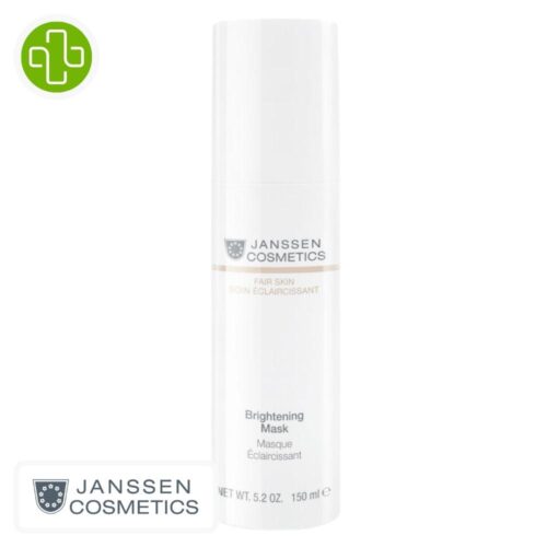 Produit de la marque Janssen Cosmetics Masque Éclaircissant - 150ml sur un fond blanc avec un logo Parachezvous celui de de la marque Janssen Cosmetics