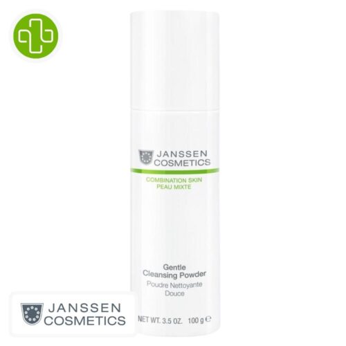 Produit de la marque Janssen Cosmetics Poudre Nettoyante Douce - 100g sur un fond blanc avec un logo Parachezvous celui de de la marque Janssen Cosmetics