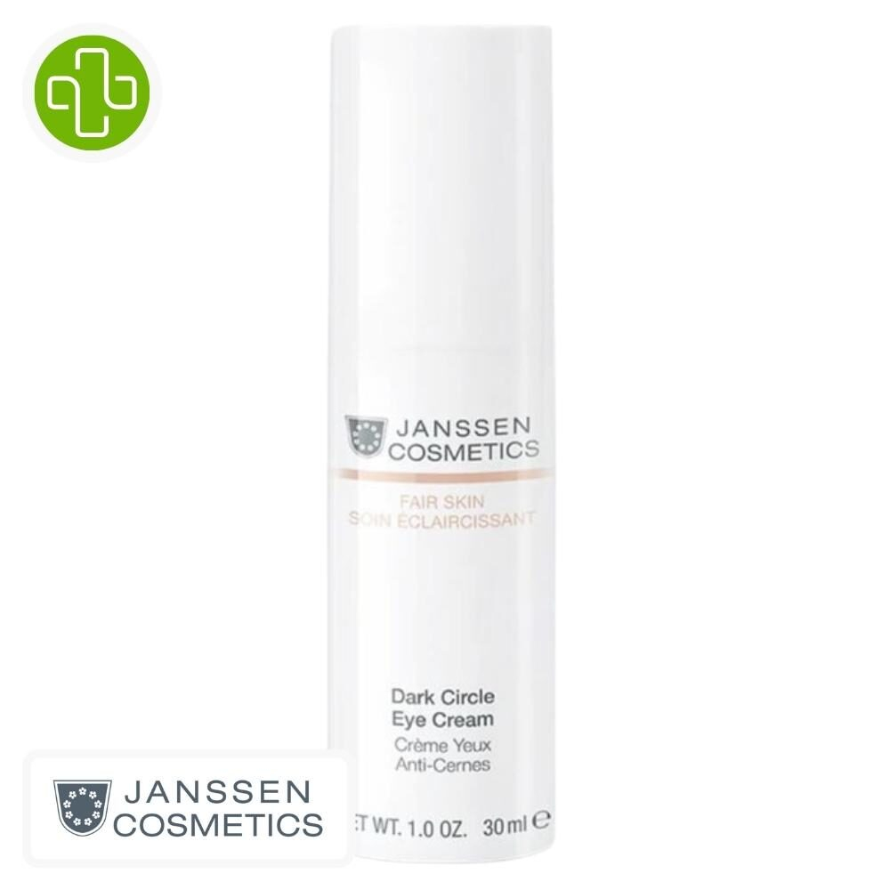 Janssen Cosmetics Soin Eclaircissant Creme Yeux Anti Cernes 30ml