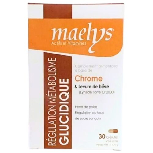 Maelys Chrome & Levure de Bière - 30 gélules