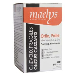 Maelys Ortie Et Prele Vitamines B E Et Zinc 60 Gelules