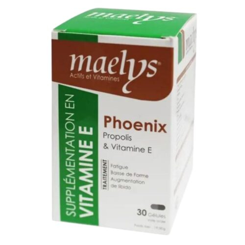 Maelys Phoenix Propolis & Vitamine E - 30 gélules
