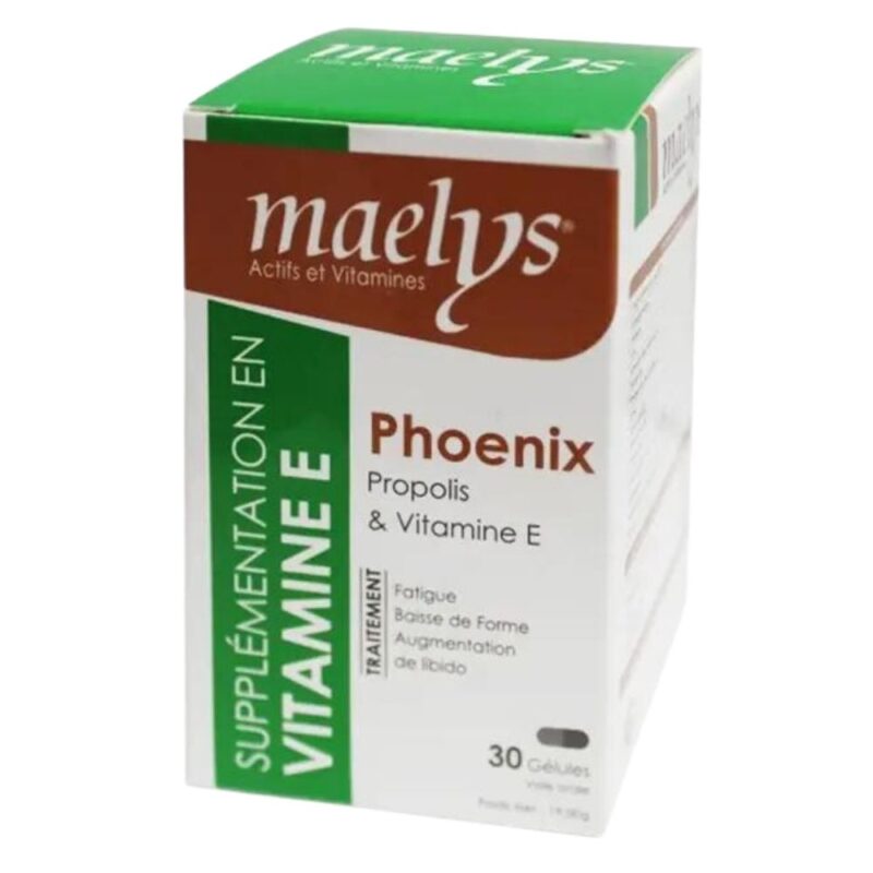 Maelys phoenix propolis & vitamine e - 30 gélules