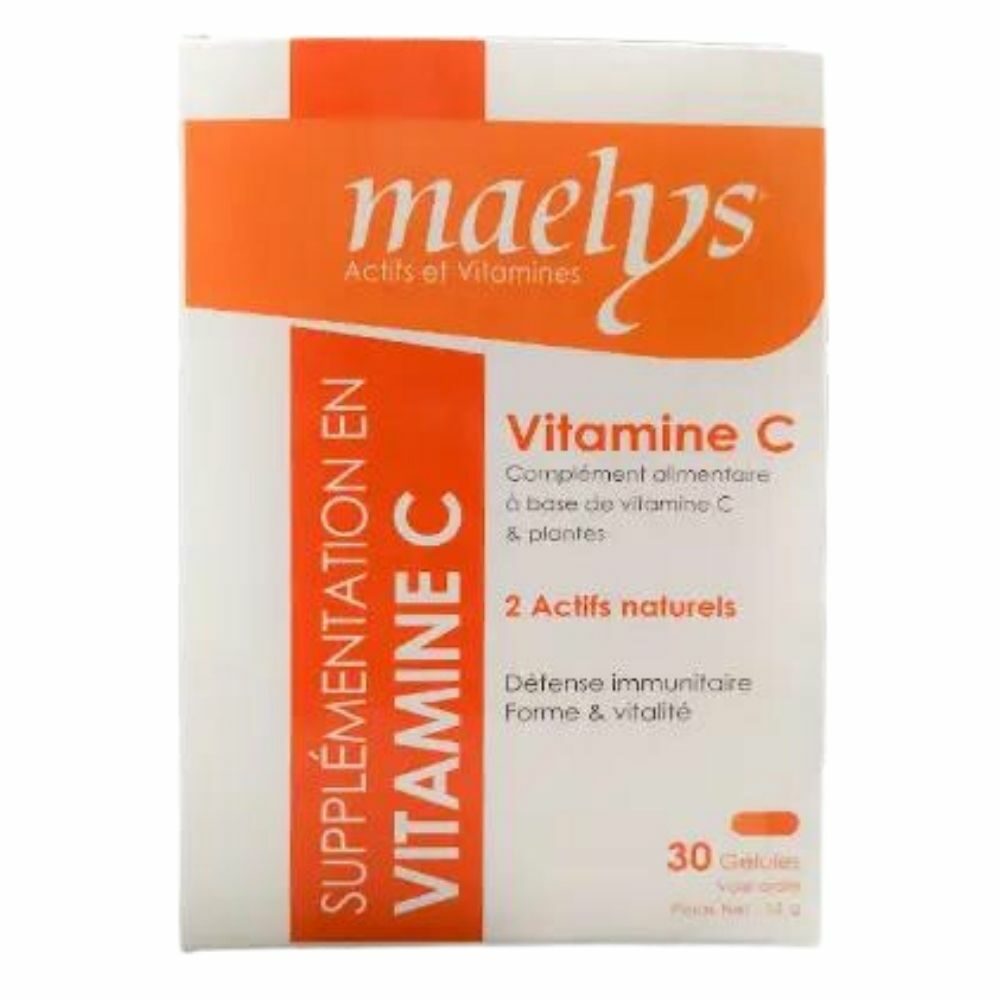 Maelys vitamine c - 30 gélules