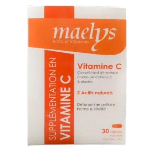 Maelys Vitamine C - 30 gélules