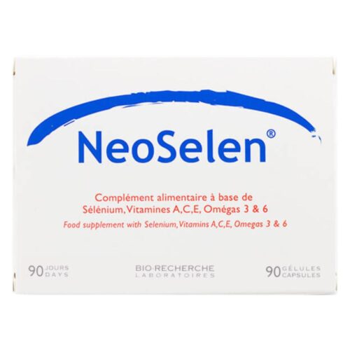 NeoSelen Complément Sélénium Vitamines A, C, E Omégas 3 & 6 - 90 gélules
