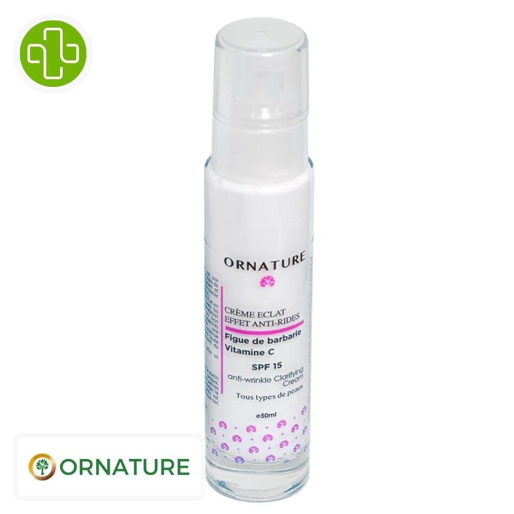 Ornature Creme Eclat Effet Anti Rides 50ml