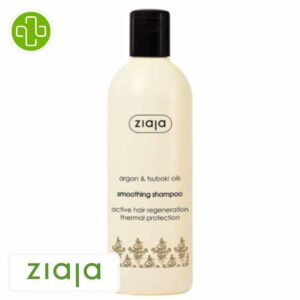 Ziaja Argan Et Tsubaki Oils Shampoing Lissant Protection Chaleur 300ml