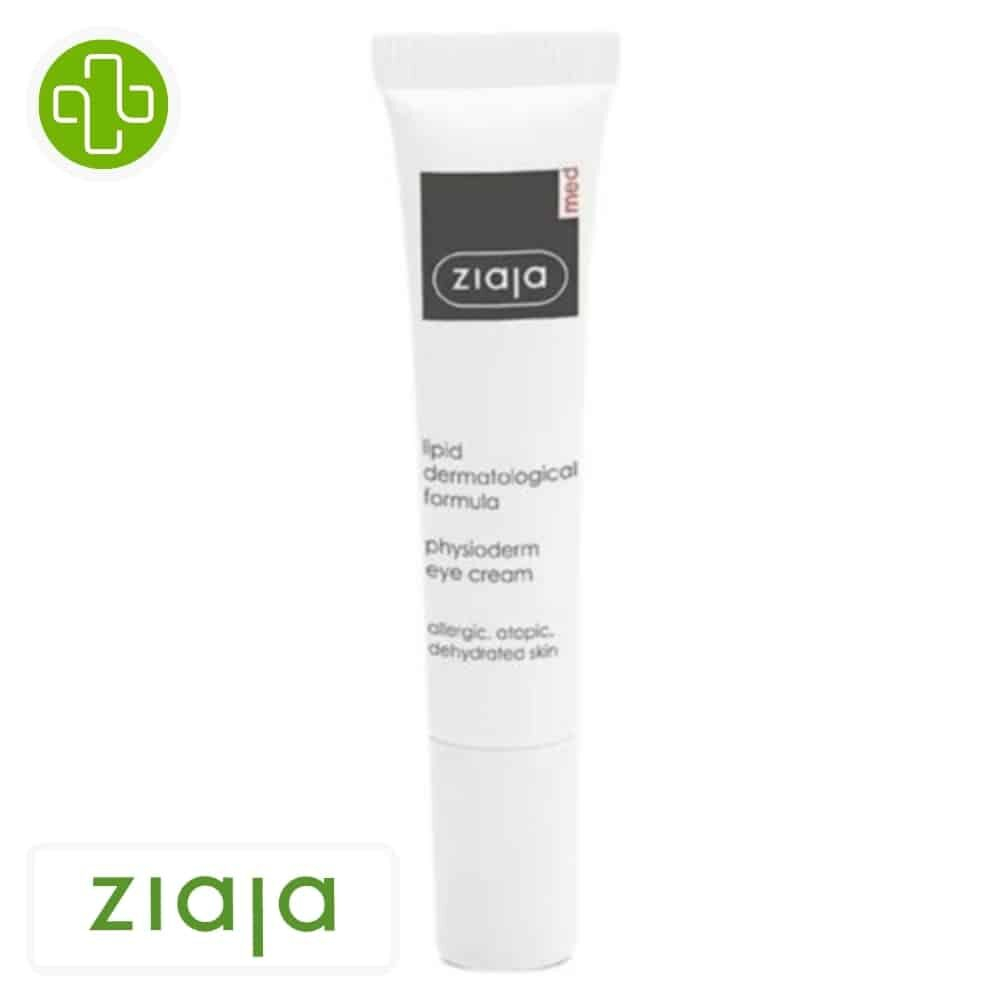 Ziaja Med Physioderm Creme Contour Des Yeux 15ml