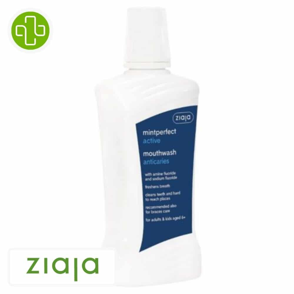Ziaja Mintperfect Active Bain De Bouche Anti Caries 500ml