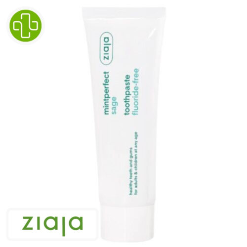 Ziaja Mintperfect Dentifrice Sans Fluor à l'Extrait de Sauge - 75ml